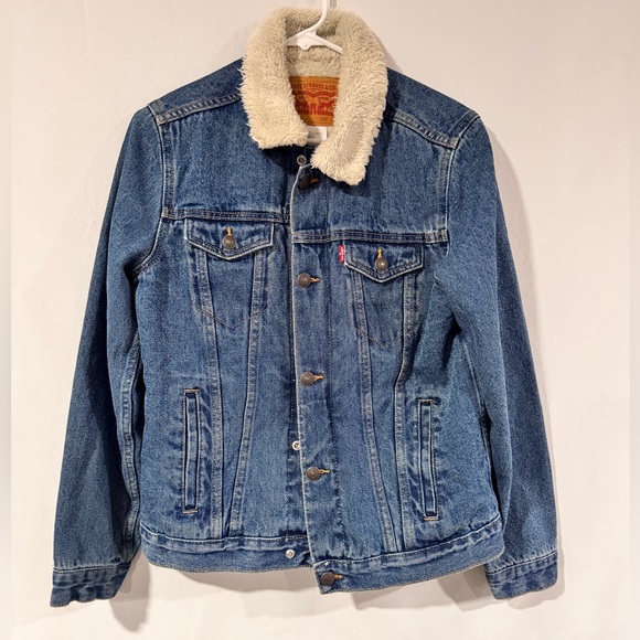 Levi's Sherpa Trucker Jacket women’s - Picture 1 of 4